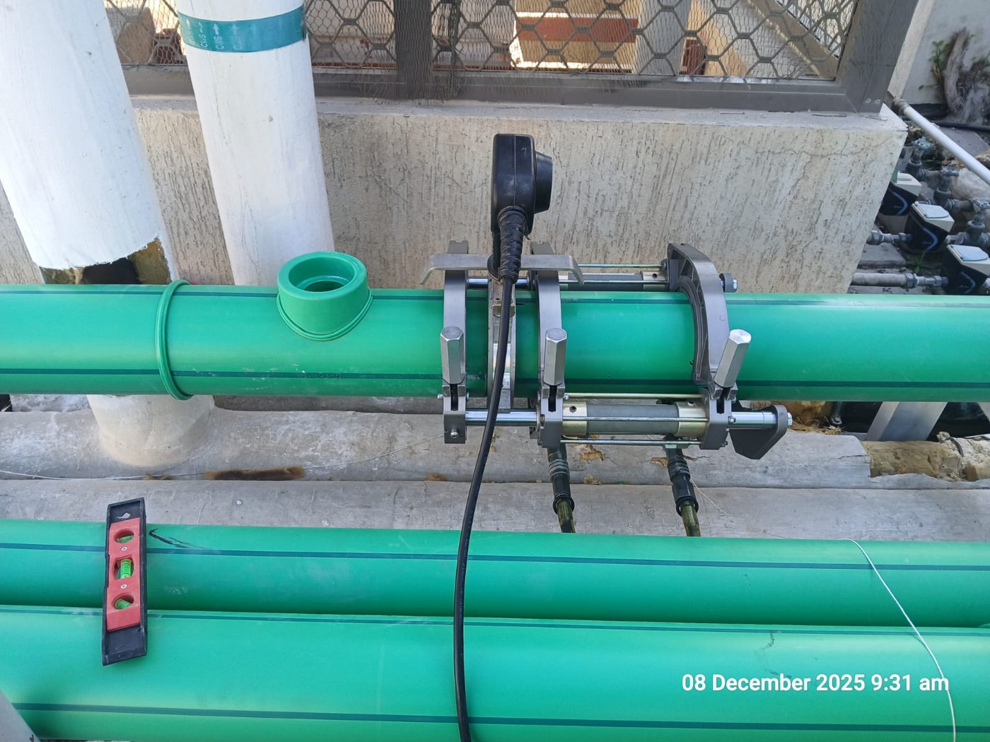 Al Razi Building 59 – PPW piping work