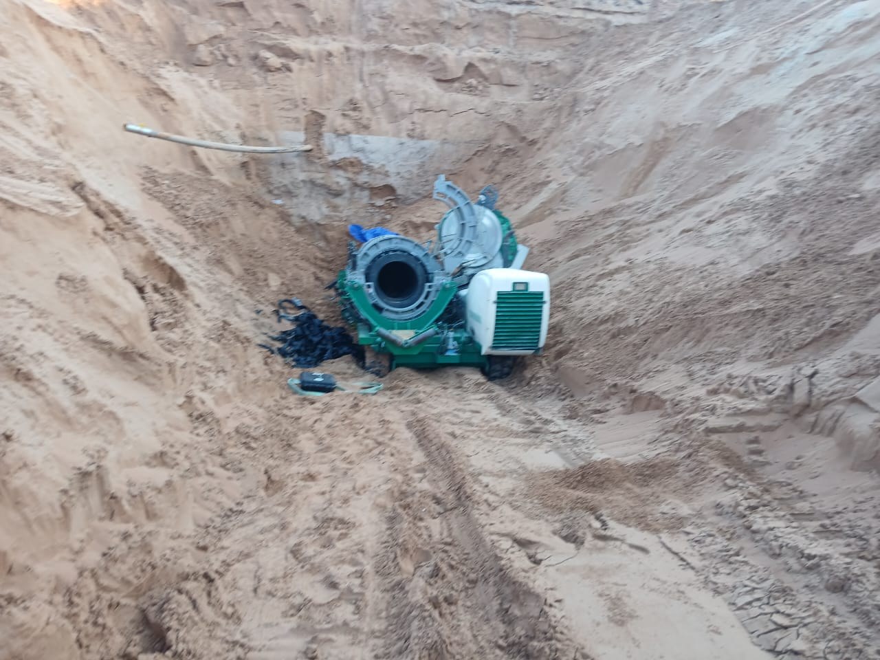 Water distribution road crossings – PPW piping work