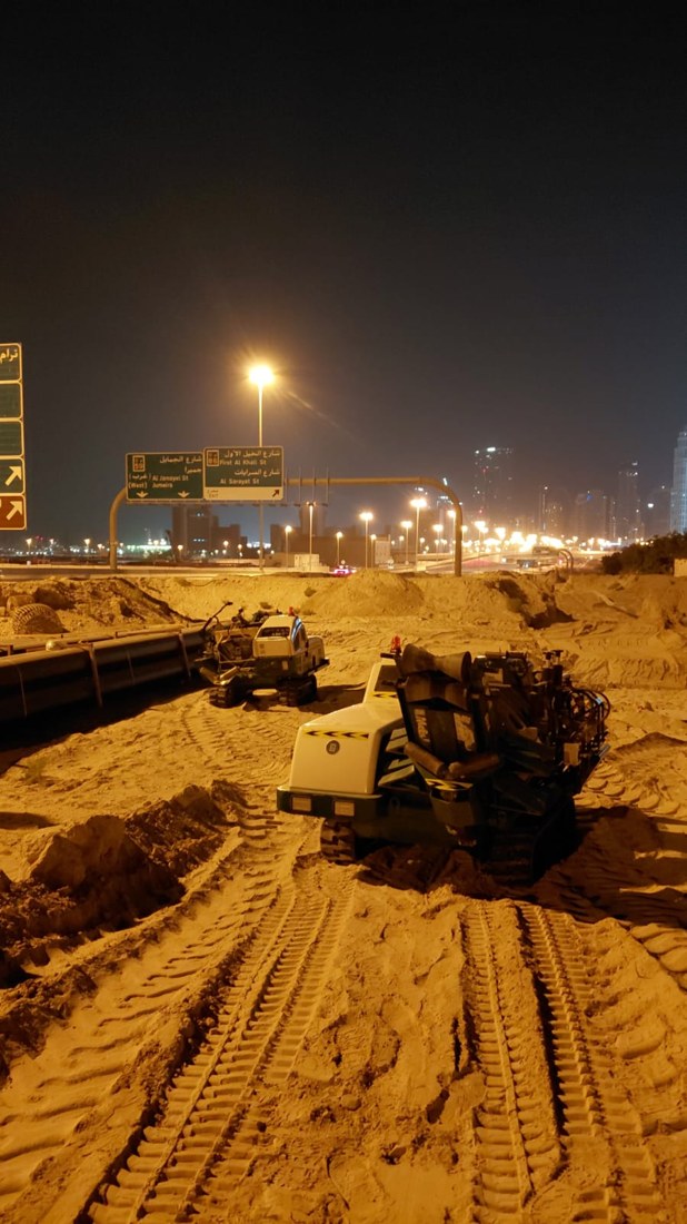 Al Jamayel Road stormwater works – PPW piping work